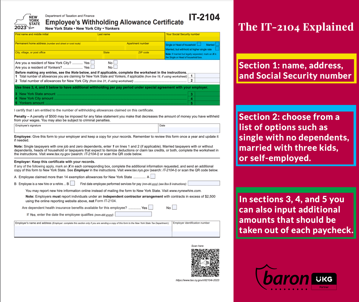 IT2104 StepbyStep Guide Baron Payroll